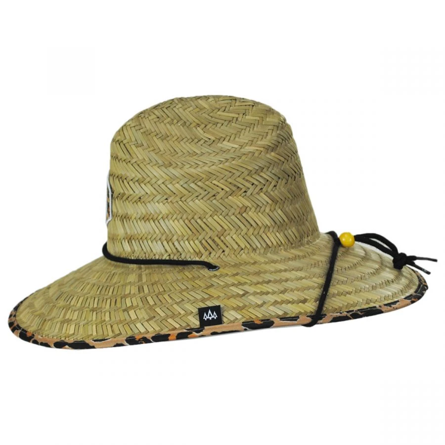 Big Cat Straw Lifeguard Hat 4 Big Cat Straw Lifeguard Hat - Image 2