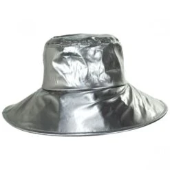 Peta Vinyl Rain Bucket Hat