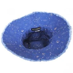 Star Tracker Frayed Cotton Bucket Hat 7 Star Tracker Frayed Cotton Bucket Hat -Novel Accessories 392642
