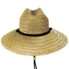 California Flag Rye Straw Lifeguard Hat -Novel Accessories 392645