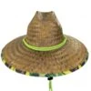 Avocado Coconut Straw Lifeguard Hat -Novel Accessories 392663