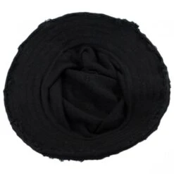 Frayed Edge Cotton Packable Bucket Hat 7 Frayed Edge Cotton Packable Bucket Hat -Novel Accessories 392733