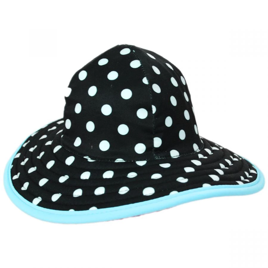 Scala Kids' Sandpiper Swimwear Reversible Sun Hat 5 Scala Kids' Sandpiper Swimwear Reversible Sun Hat - Image 3