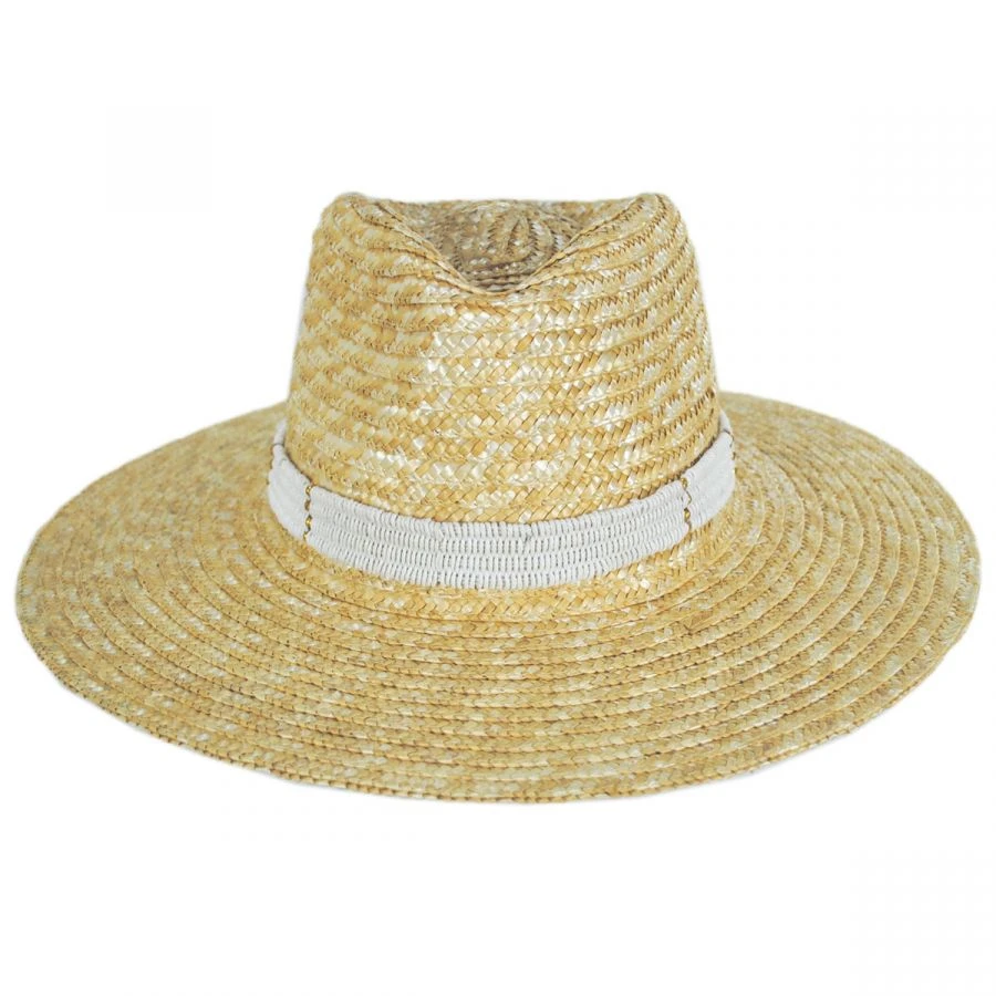 Alessia Milan Straw Fedora Hat 3 Alessia Milan Straw Fedora Hat