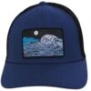 Sunday Afternoons Crashing Wave Patch Trucker Snapback Baseball Cap