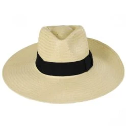 Anna Resort Toyo Straw Fedora Hat