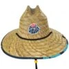 Youth Laguna Straw Lifeguard Hat 2 Youth Laguna Straw Lifeguard Hat -Novel Accessories 396804