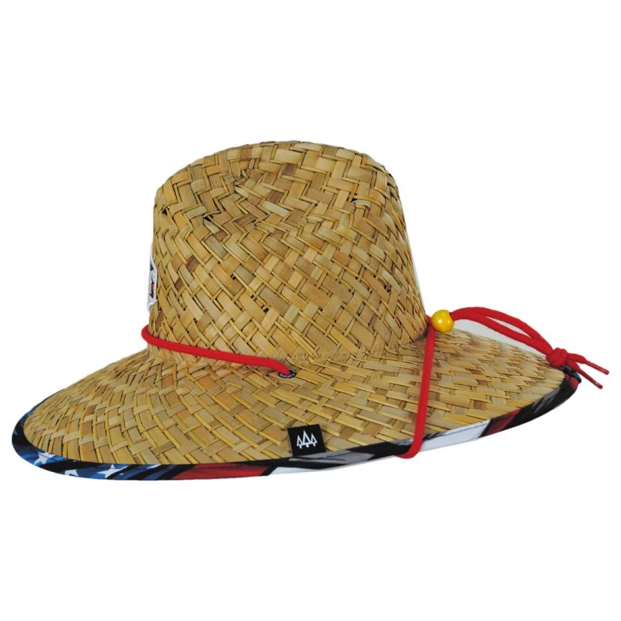 Youth Maverick Straw Lifeguard Hat 4 Youth Maverick Straw Lifeguard Hat - Image 2