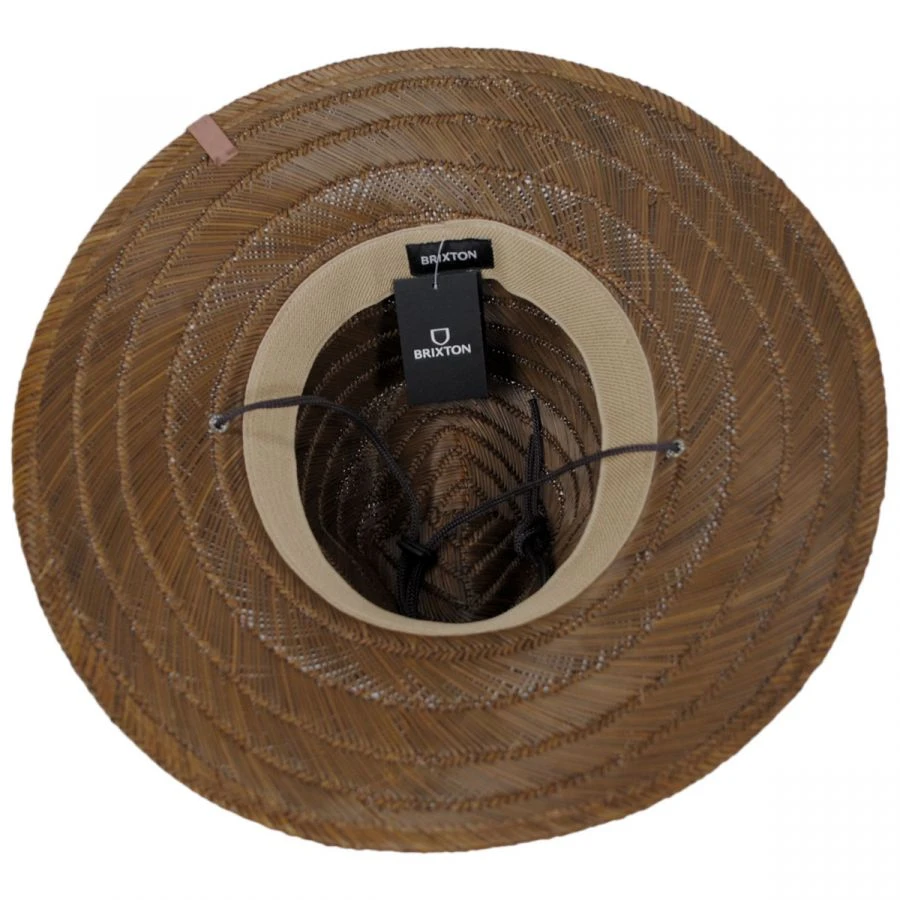 Bells Rush Straw Lifeguard Hat - Toffee 5 Bells Rush Straw Lifeguard Hat - Toffee - Image 3