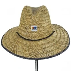 Alton Rush Straw Lifeguard Hat