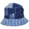 Kangol Patchwork Mashup Denim Cotton Bucket Hat 1 Kangol Patchwork Mashup Denim Cotton Bucket Hat -Novel Accessories 400266