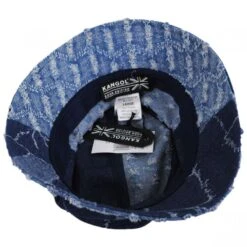 Kangol Patchwork Mashup Denim Cotton Bucket Hat 7 Kangol Patchwork Mashup Denim Cotton Bucket Hat -Novel Accessories 400272