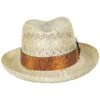 RENEGADE Shade Sisal Straw Homburg Hat 2 RENEGADE Shade Sisal Straw Homburg Hat -Novel Accessories 400505