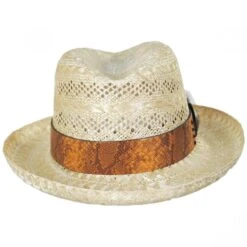 RENEGADE Shade Sisal Straw Homburg Hat