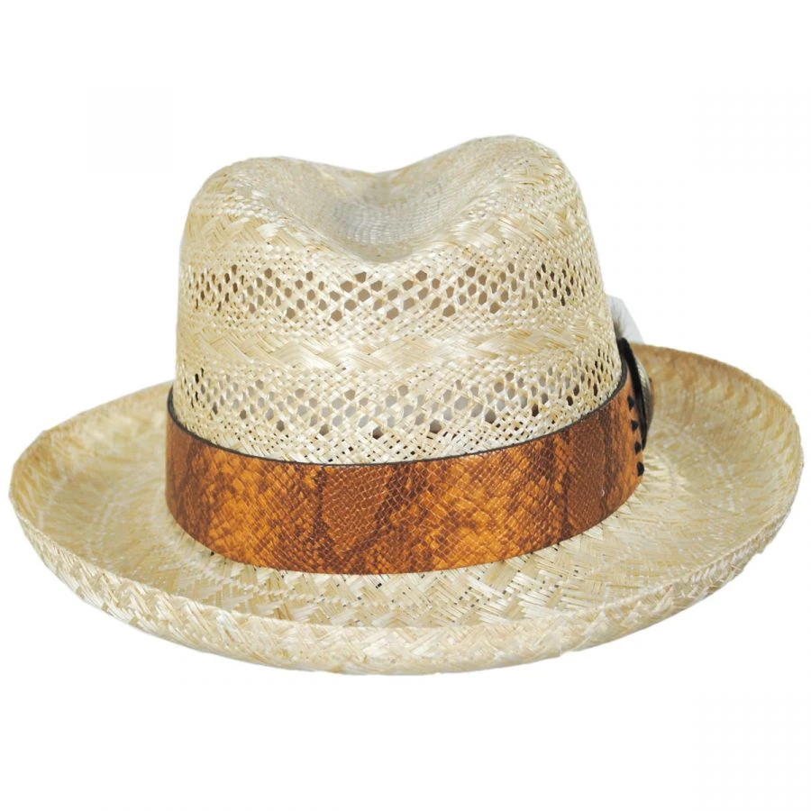 RENEGADE Shade Sisal Straw Homburg Hat 3 RENEGADE Shade Sisal Straw Homburg Hat