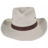 Cotton Twill Outback Fedora Hat