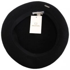 Audrey Wool Beret - Black 7 Audrey Wool Beret - Black -Novel Accessories 403496