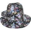 Knotted Cotton Cloche Hat