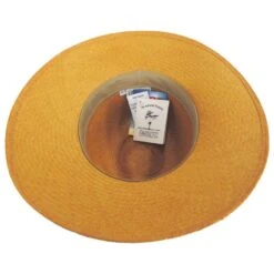 Southwest Panama Straw Wide Brim Fedora Hat -Novel Accessories 403527