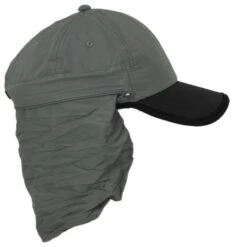 Stetson No Fly Zone Guardian HyperKewl Flap And Fitted Baseball Cap -Novel Accessories 406349