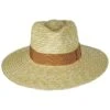 Joanna Wheat Straw Fedora Hat - Natural/Taupe 1 Joanna Wheat Straw Fedora Hat - Natural/Taupe -Novel Accessories 408497