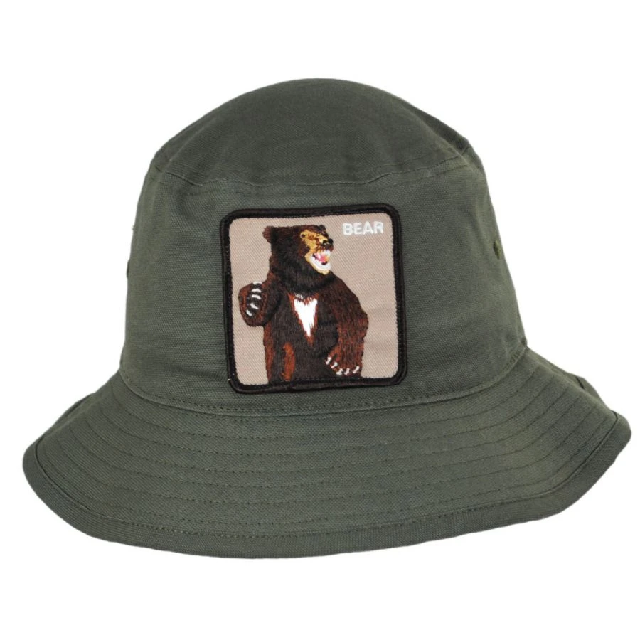 Goorin Bros Bear Cotton Bucket Hat 3 Goorin Bros Bear Cotton Bucket Hat