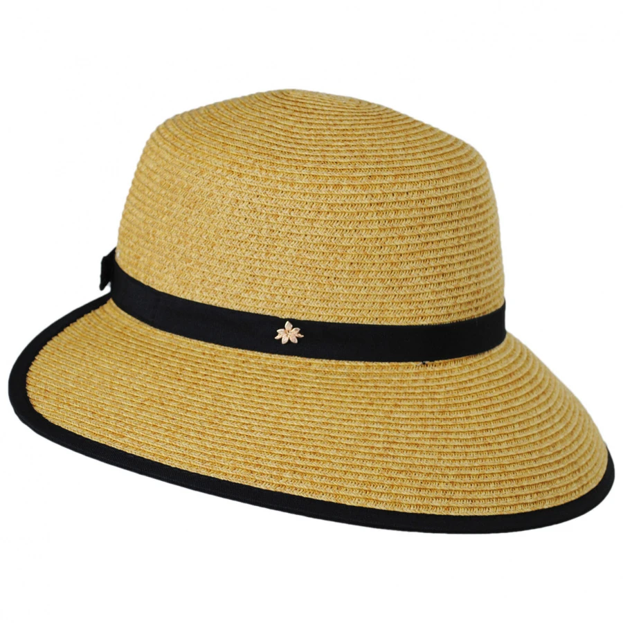 Toyo Straw Braid Facesaver Hat 4 Toyo Straw Braid Facesaver Hat - Image 2