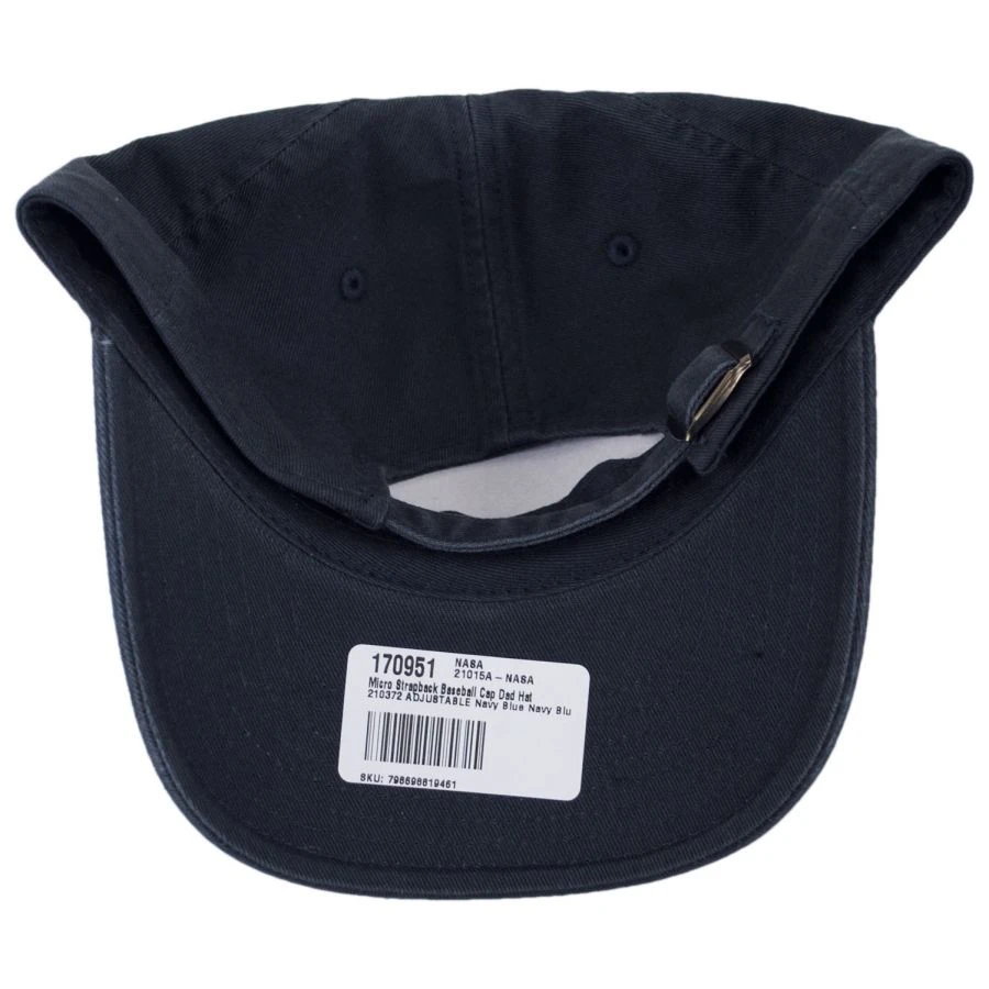 AMERICAN NEEDLE NASA Micro Cotton Strapback Baseball Cap Dad Hat 5 AMERICAN NEEDLE NASA Micro Cotton Strapback Baseball Cap Dad Hat - Image 3