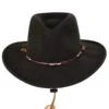 Stetson Wildwood Crushable Wool Felt Outback Hat -Novel Accessories 411467