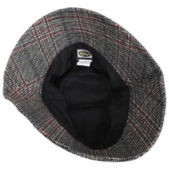 Scala Morelia Plaid Wool Blend Bucket Hat -Novel Accessories 414092