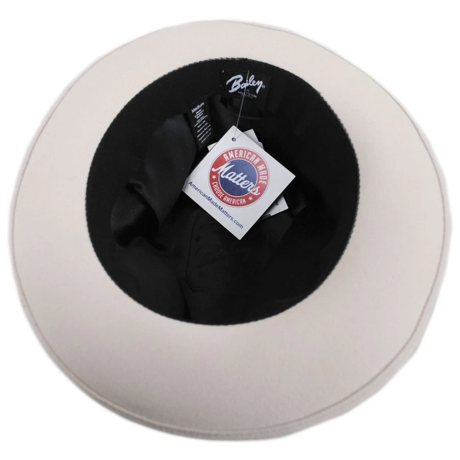 Bailey Ernest Elite Velour Wool Felt Fedora Hat 5 Bailey Ernest Elite Velour Wool Felt Fedora Hat - Image 3