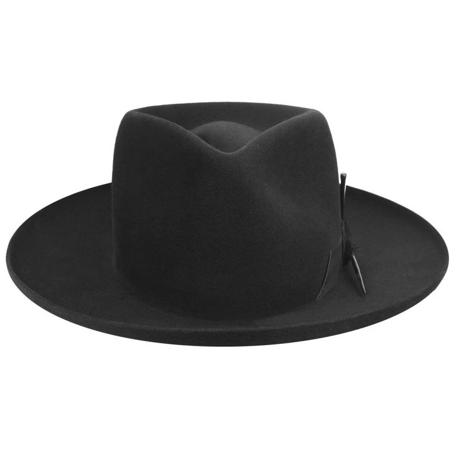 Bailey Barksdale Polished Wool Felt Fedora Hat 3 Bailey Barksdale Polished Wool Felt Fedora Hat