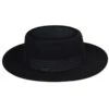 Bailey Walsh Polished Wide Brim Wool Felt Pork Pie Hat -Novel Accessories 414833