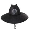 Crest Palm Leaf Straw Lifeguard Hat -Novel Accessories 415020
