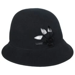 Joelle Wool Felt Cloche Hat -Novel Accessories 417185