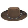 Stetson Tellus Wool Felt Gambler Hat 1 Stetson Tellus Wool Felt Gambler Hat -Novel Accessories 418482