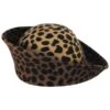 Leopard Wool Felt 6-Way Hat 1 Leopard Wool Felt 6-Way Hat -Novel Accessories 419100