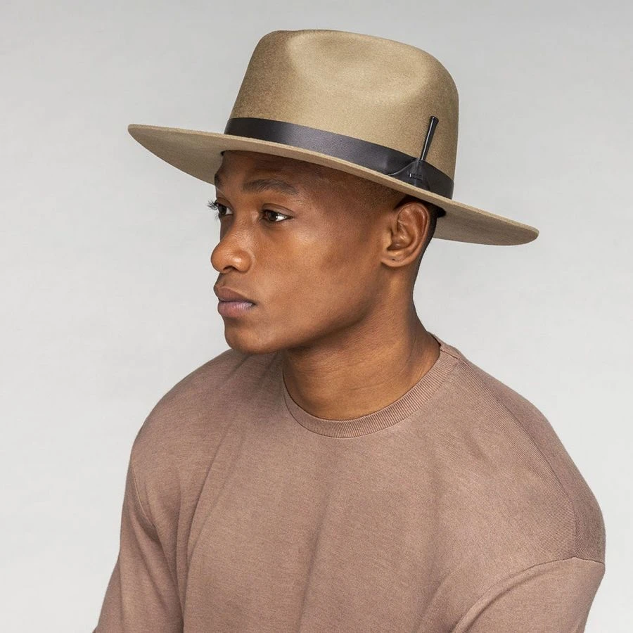 Bailey Godwin Elite Superine Velour Wool Felt Fedora 4 Bailey Godwin Elite Superine Velour Wool Felt Fedora - Image 2