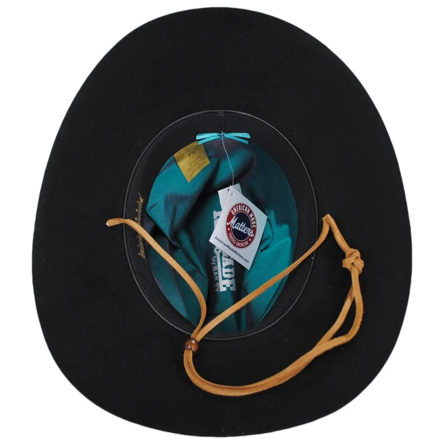 RENEGADE Hickstead Wool Felt Western Hat 5 RENEGADE Hickstead Wool Felt Western Hat - Image 3