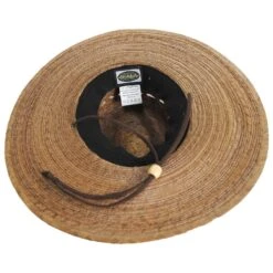 Scala Gelsomina Palm Straw Lifeguard Hat -Novel Accessories 422264