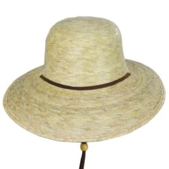 Scala Annabel Palm Straw Facesaver Hat