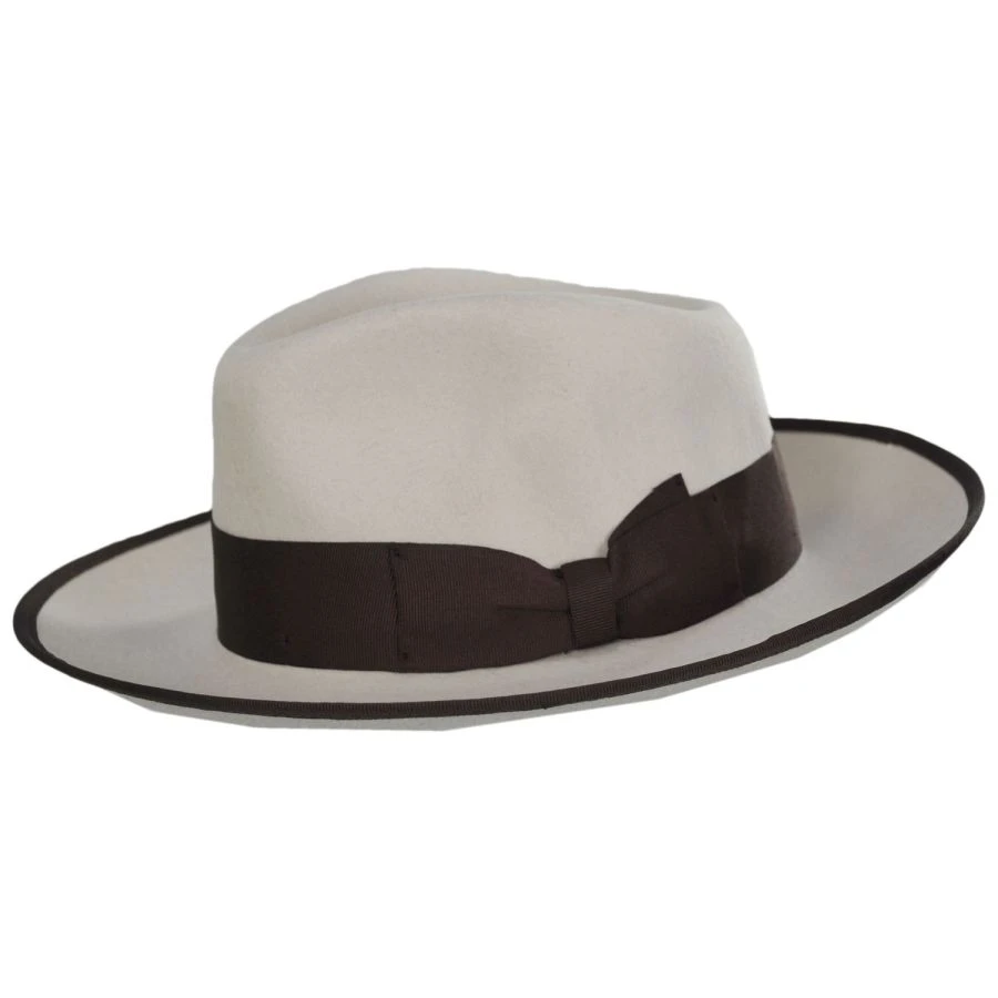Kellan Wool Felt Fedora Hat 4 Kellan Wool Felt Fedora Hat - Image 2