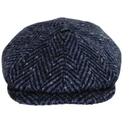 Pettigo Donegal Tweed Wool Newsboy Cap