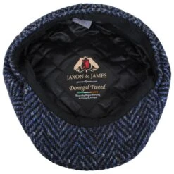 Pettigo Donegal Tweed Wool Newsboy Cap -Novel Accessories 423333