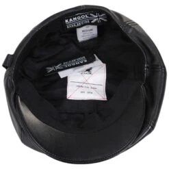 Kangol Faux Leather Newsboy Cap -Novel Accessories 424839