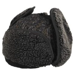 Stetson Tauris Herringbone Wool Blend Trapper Hat 7 Stetson Tauris Herringbone Wool Blend Trapper Hat -Novel Accessories 425691