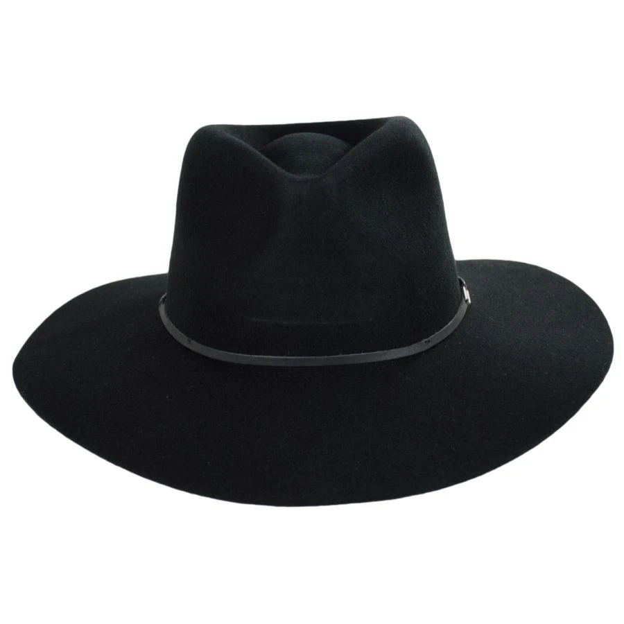 Hailey Wool Felt Fedora Hat 3 Hailey Wool Felt Fedora Hat