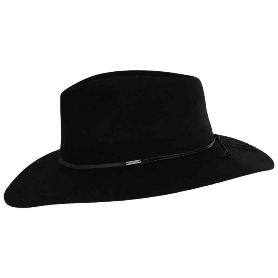Hailey Wool Felt Fedora Hat 4 Hailey Wool Felt Fedora Hat - Image 2