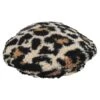 Fiddler Leopard Sherpa Fleece Beret 1 Fiddler Leopard Sherpa Fleece Beret -Novel Accessories 426387