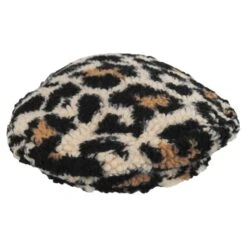 Fiddler Leopard Sherpa Fleece Beret